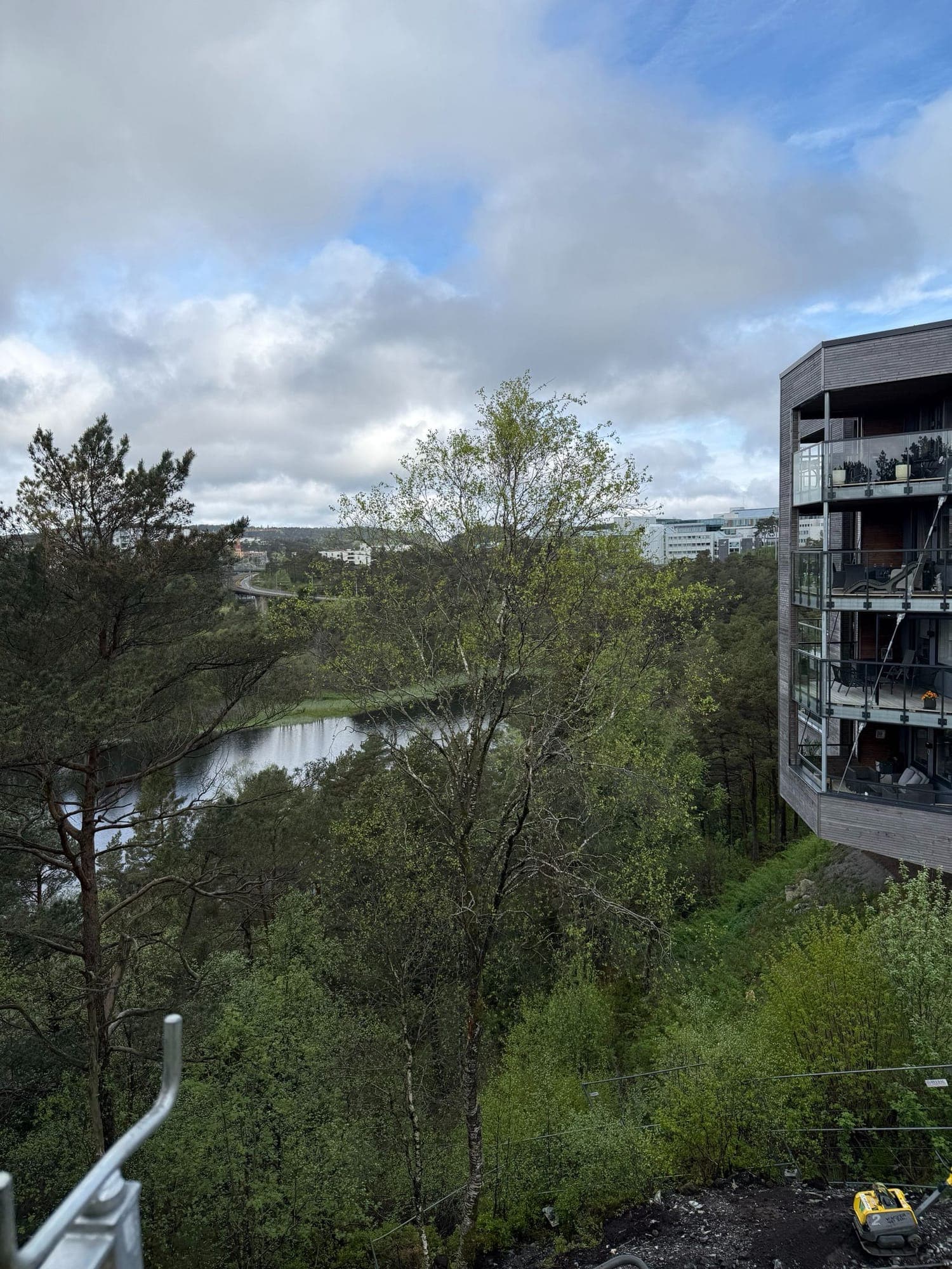Utsikt fra leilighet
